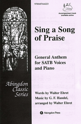 Book cover for Sing A Song Of Praise