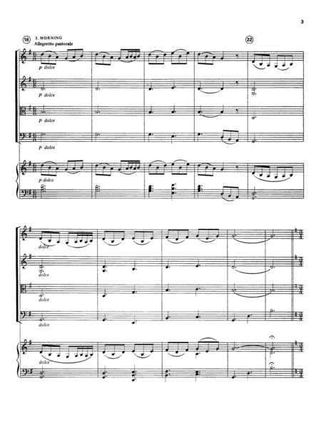 Highland/Etling String Quartet Series: Set 4: Score
