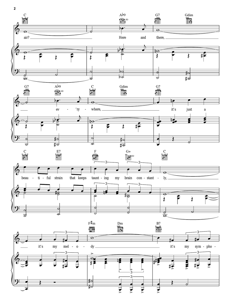 Inka Dinka Doo Inka Dinka Doo Piano, Vocal, Guitar scores gallery preview page 2