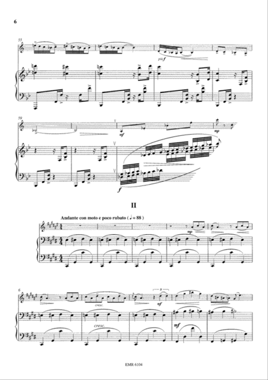 Three Preludes Cornet scores gallery preview page 4