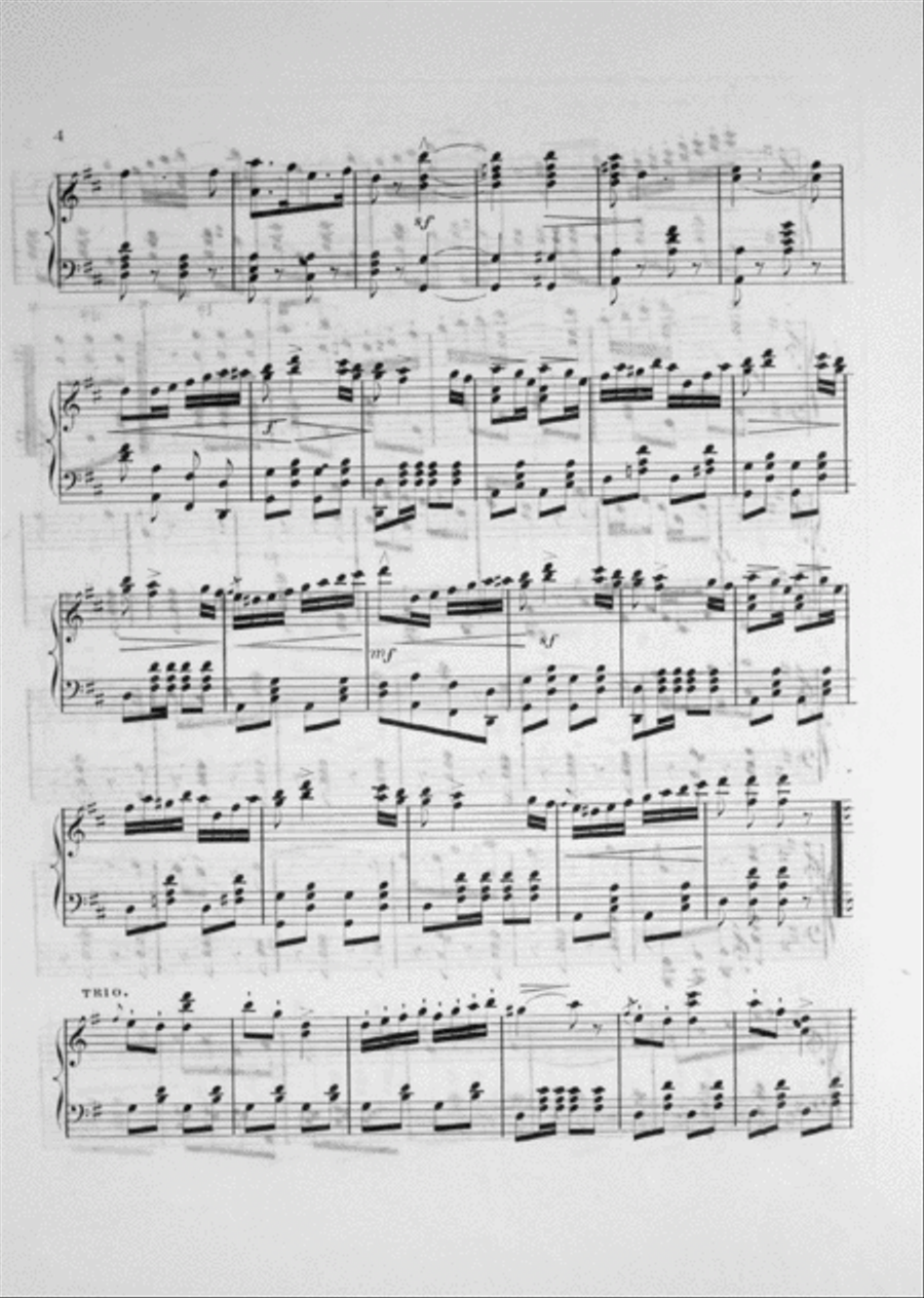 The Peeley Guards Quick Step Piano Solo scores gallery preview page 3