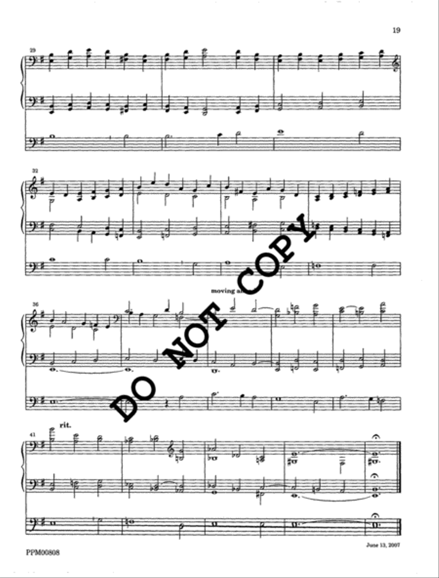 I Sing the Almighty Power of God: Organ Voluntaries on the Hymn Tunes of Ralph Vaughan Williams Volume I Organ scores gallery preview page 20