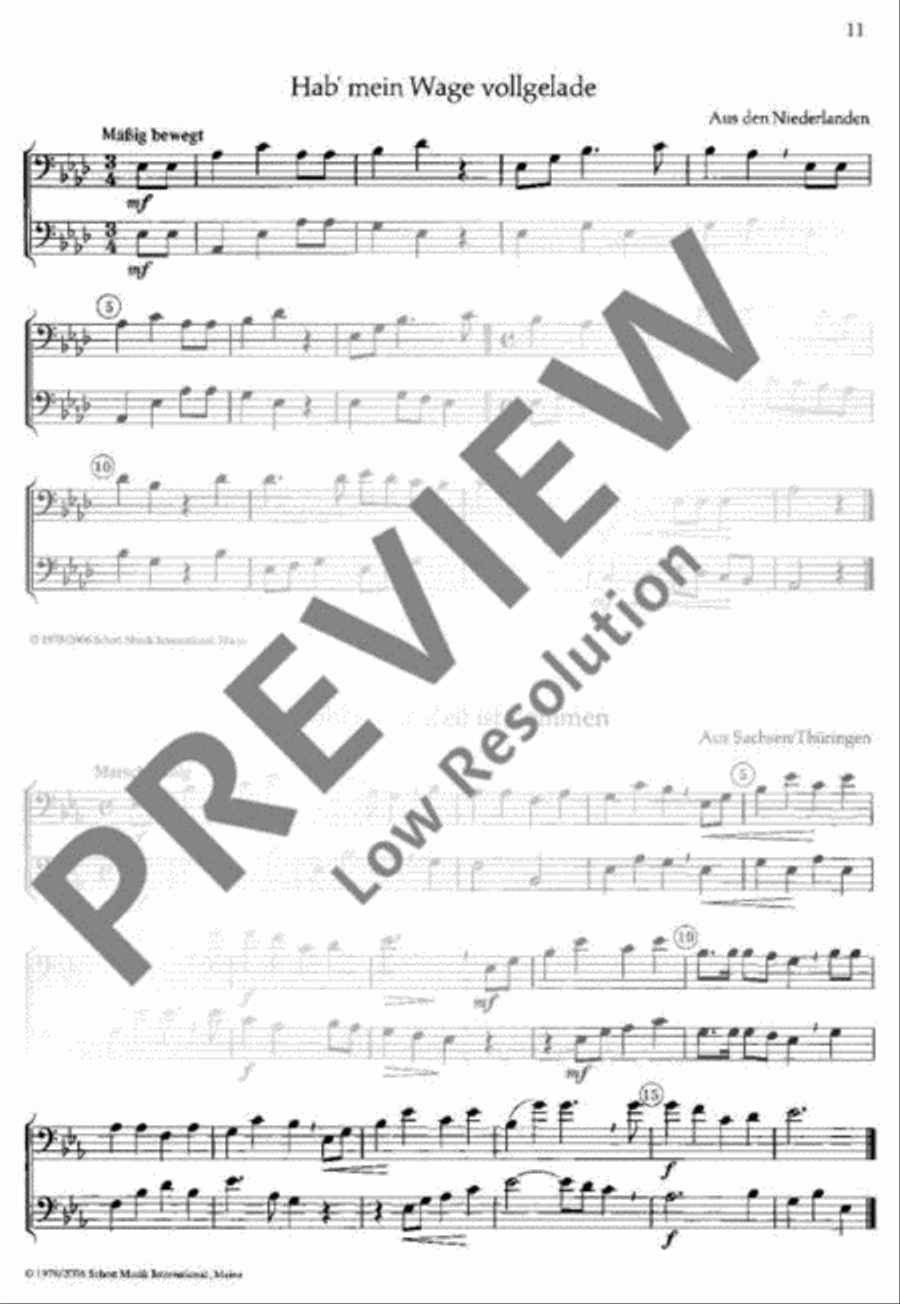 International Folksongs Bassoon scores gallery preview page 12