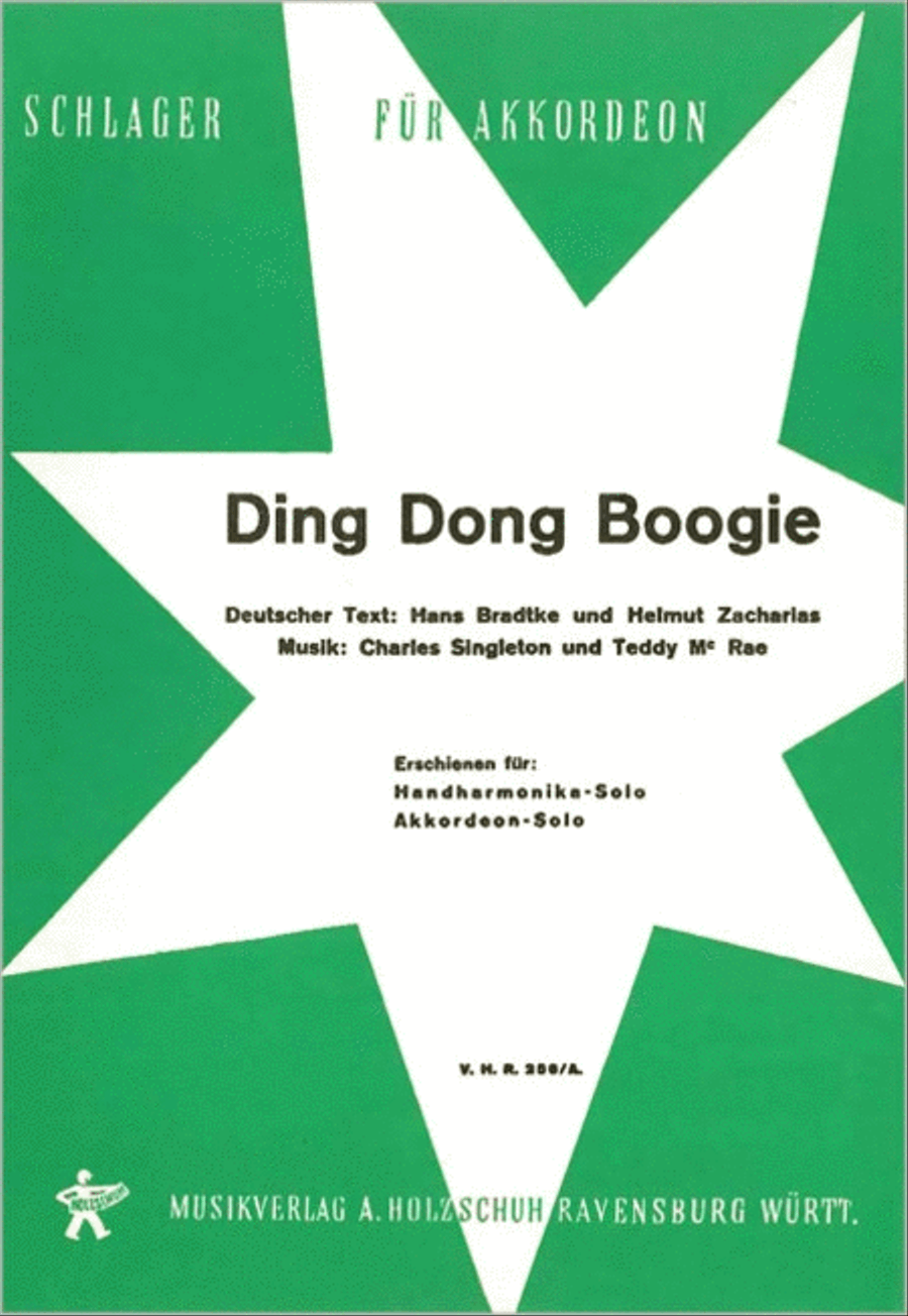 Ding-Dong-Boogie Accordion scores gallery preview page 1