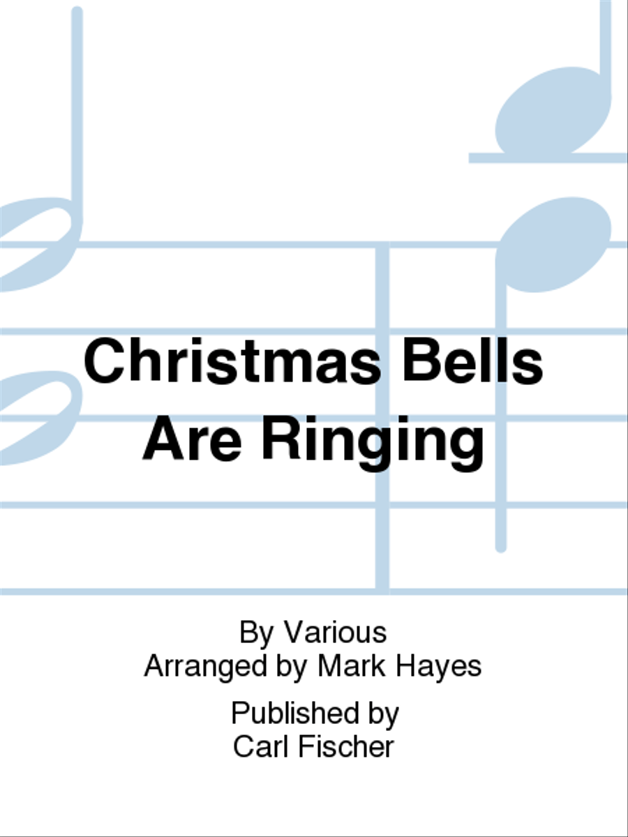 Christmas Bells Are Ringing 4-Part scores gallery preview page 1