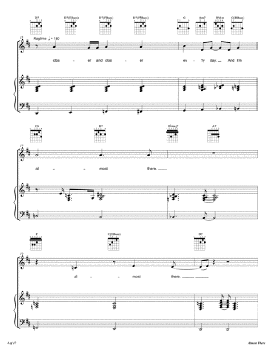 Almost There Voice scores gallery preview page 5