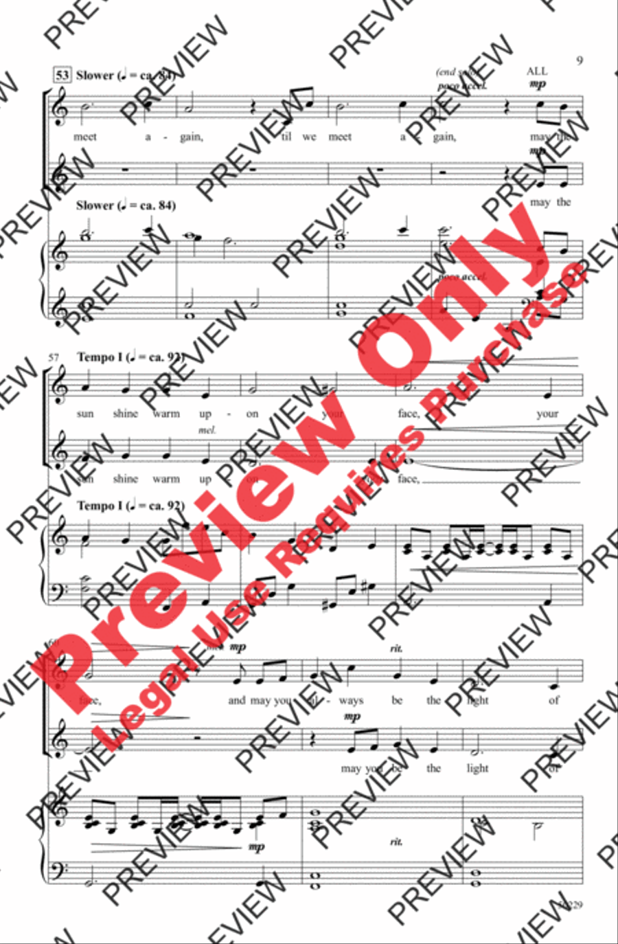 Light of Grace Light of Grace 2-Part scores gallery preview page 9