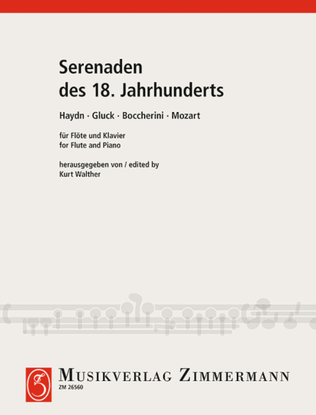 Book cover for Serenades of the 18th Century