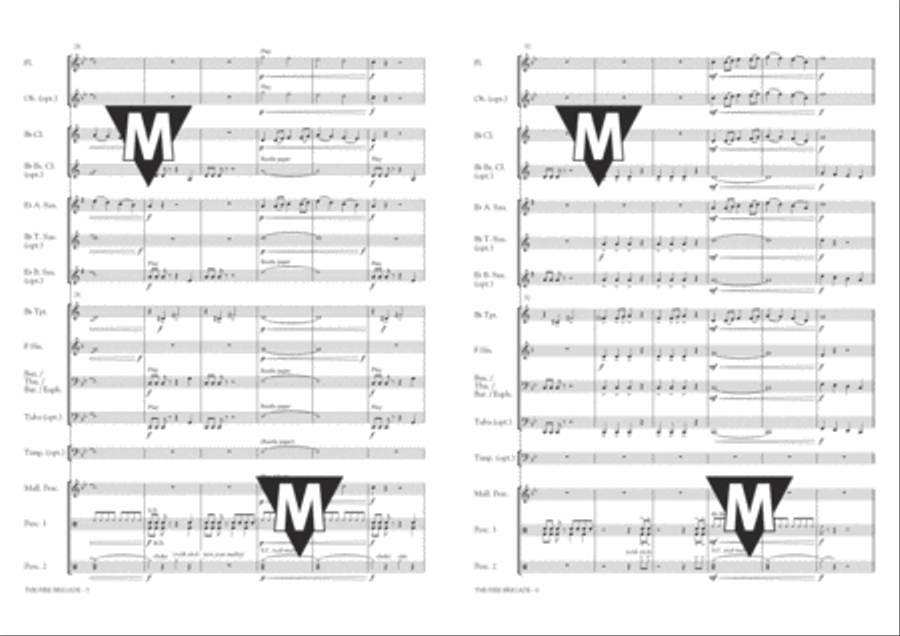 The Fire Brigade The Fire Brigade Concert Band scores gallery preview page 4