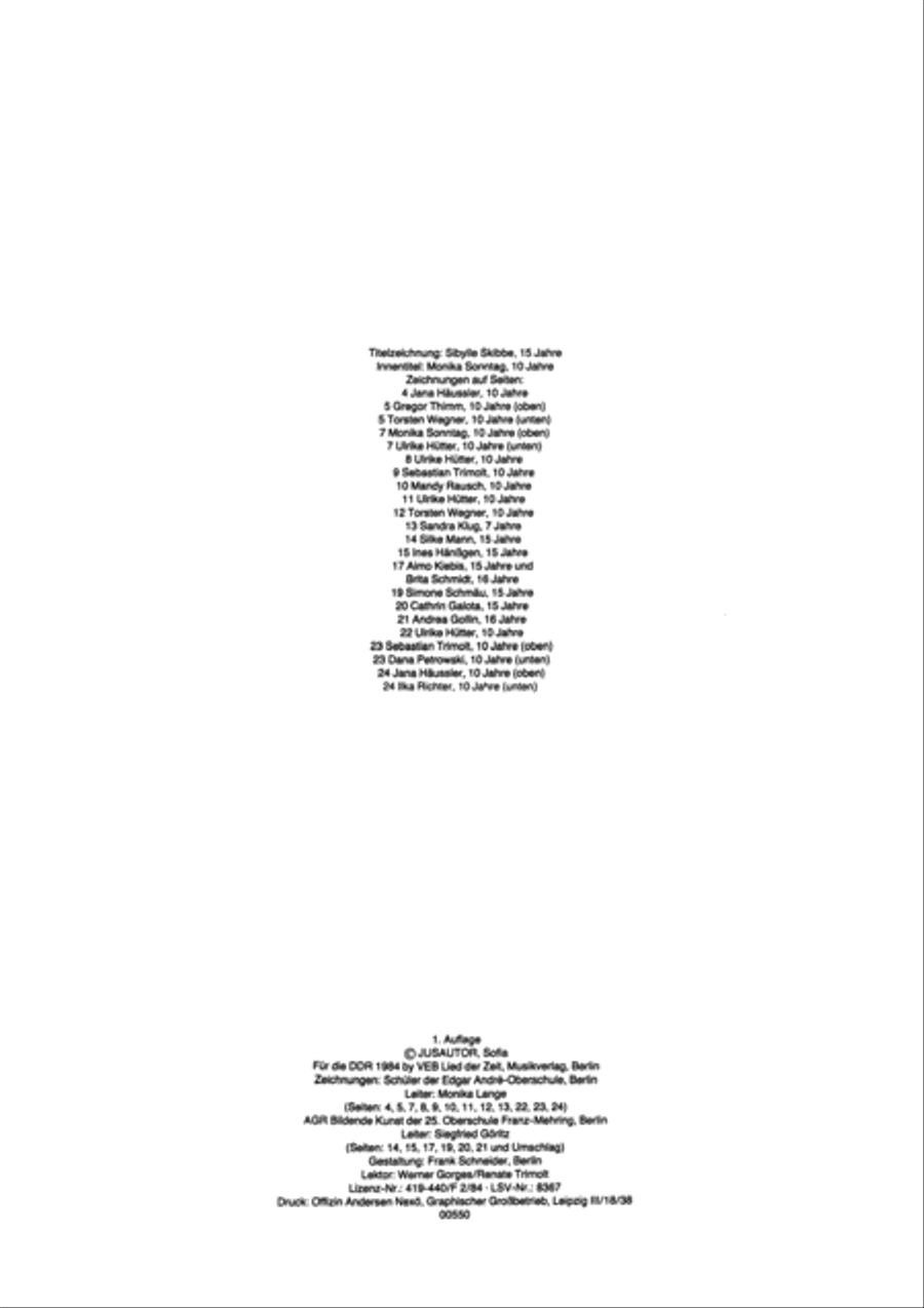 Eine kleine Jubellerche Voice scores gallery preview page 3