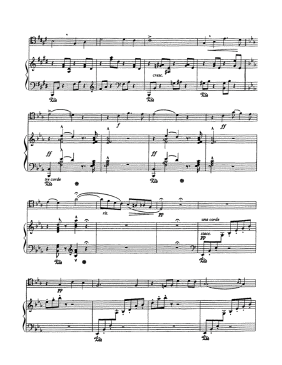 Oh, Quand je Dors Euphonium scores gallery preview page 6