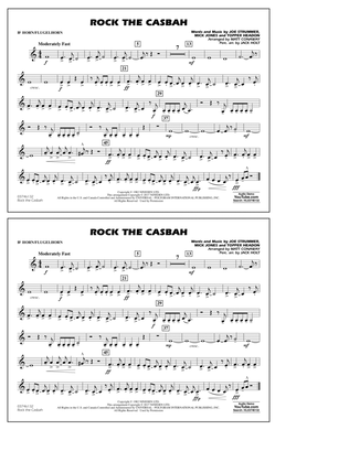 Book cover for Rock the Casbah - Bb Horn/Flugelhorn