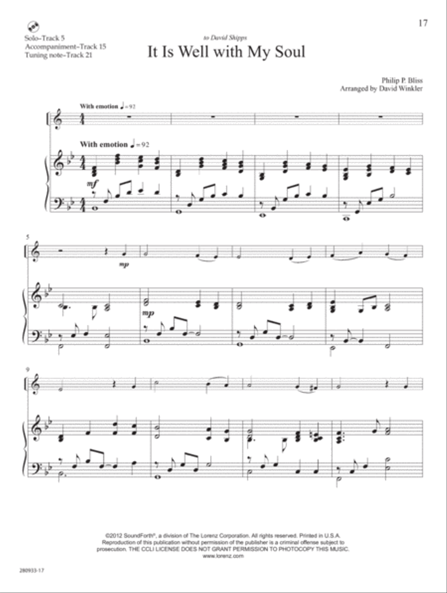 Rejoice Rejoice Trumpet Solo scores gallery preview page 10