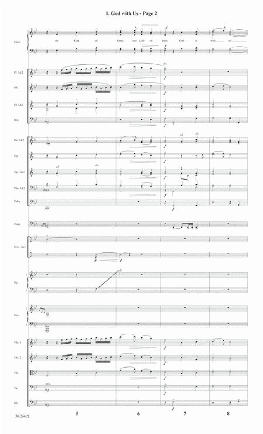 Who Do You Say That I Am? - Orchestral Score and Parts Choir scores gallery preview page 3
