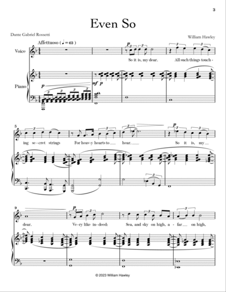 Even So Even So Voice scores gallery preview page 3