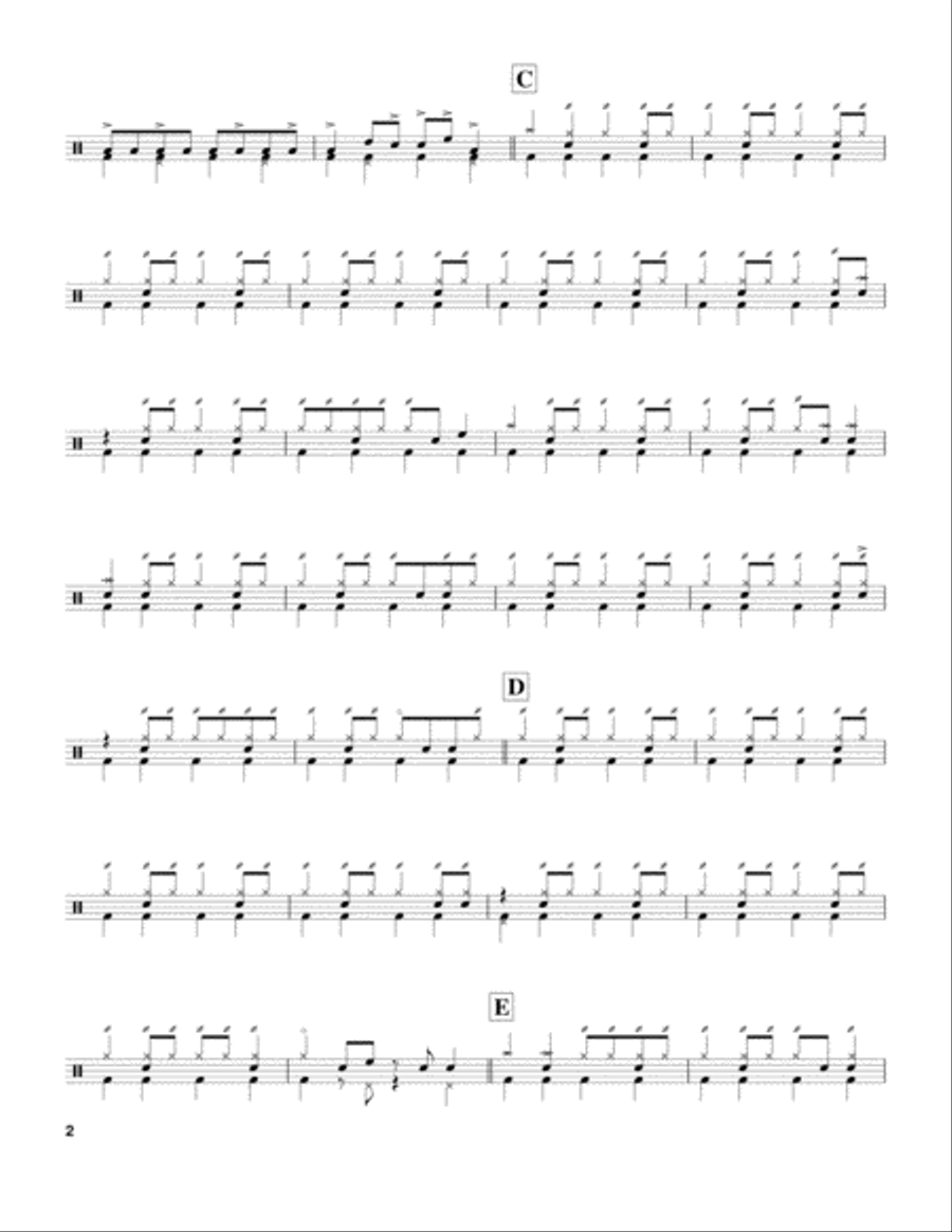 Sing Drum Set scores gallery preview page 2