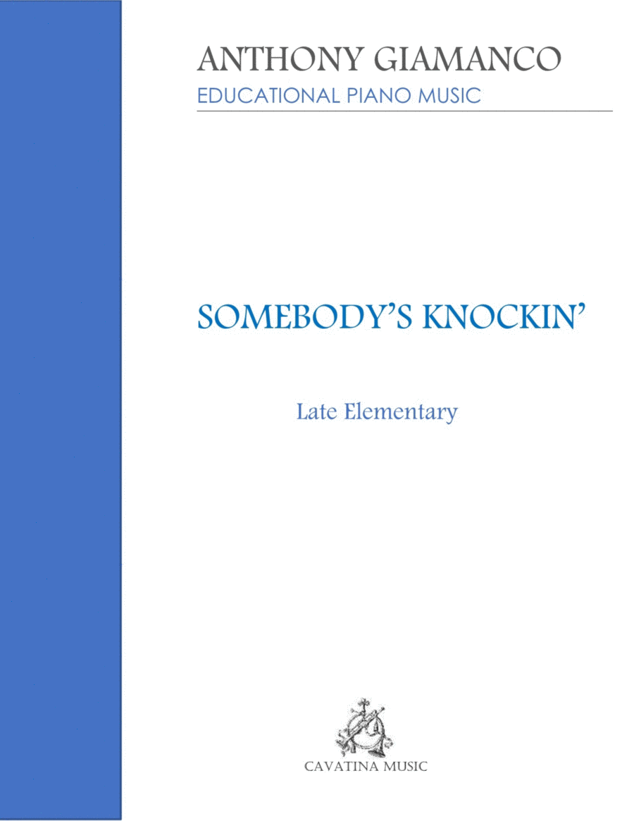 Somebody's Knockin' (Easy Piano) image number null