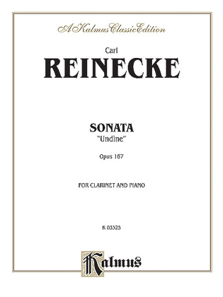 Book cover for Sonata for Clarinet and Piano, Op. 167