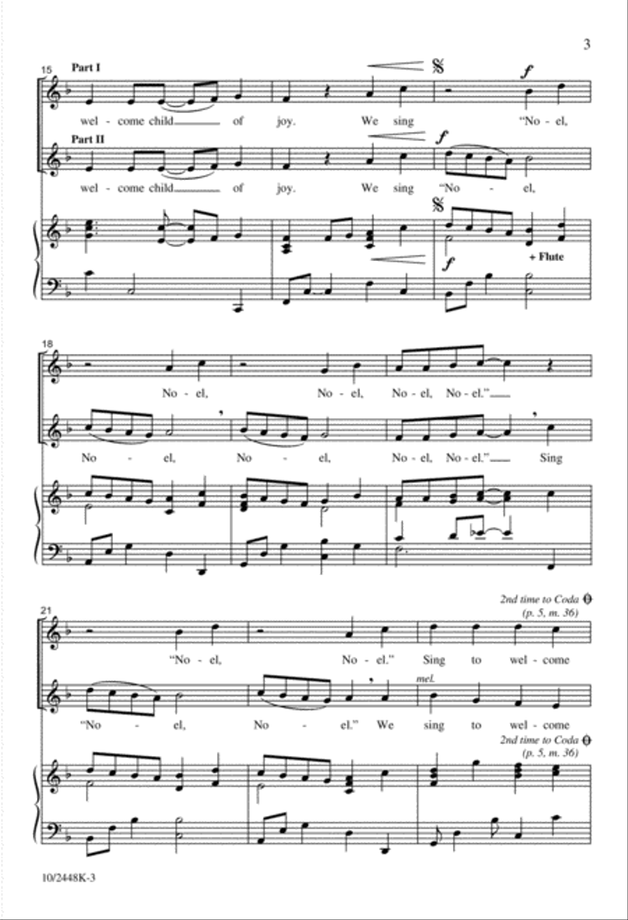 Child of Christmas Child of Christmas 2-Part scores gallery preview page 3