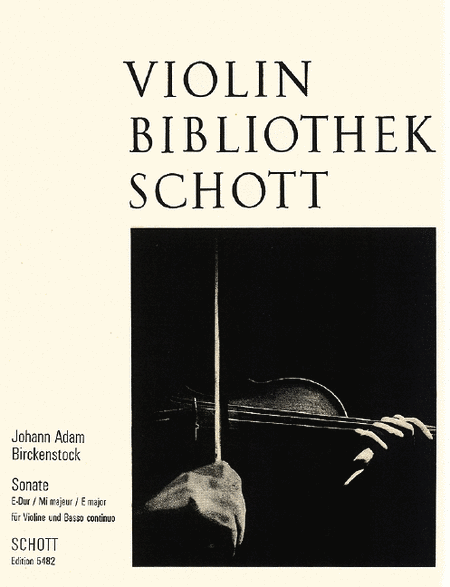 Violin Sonata Op. 1/4 Vn/bc