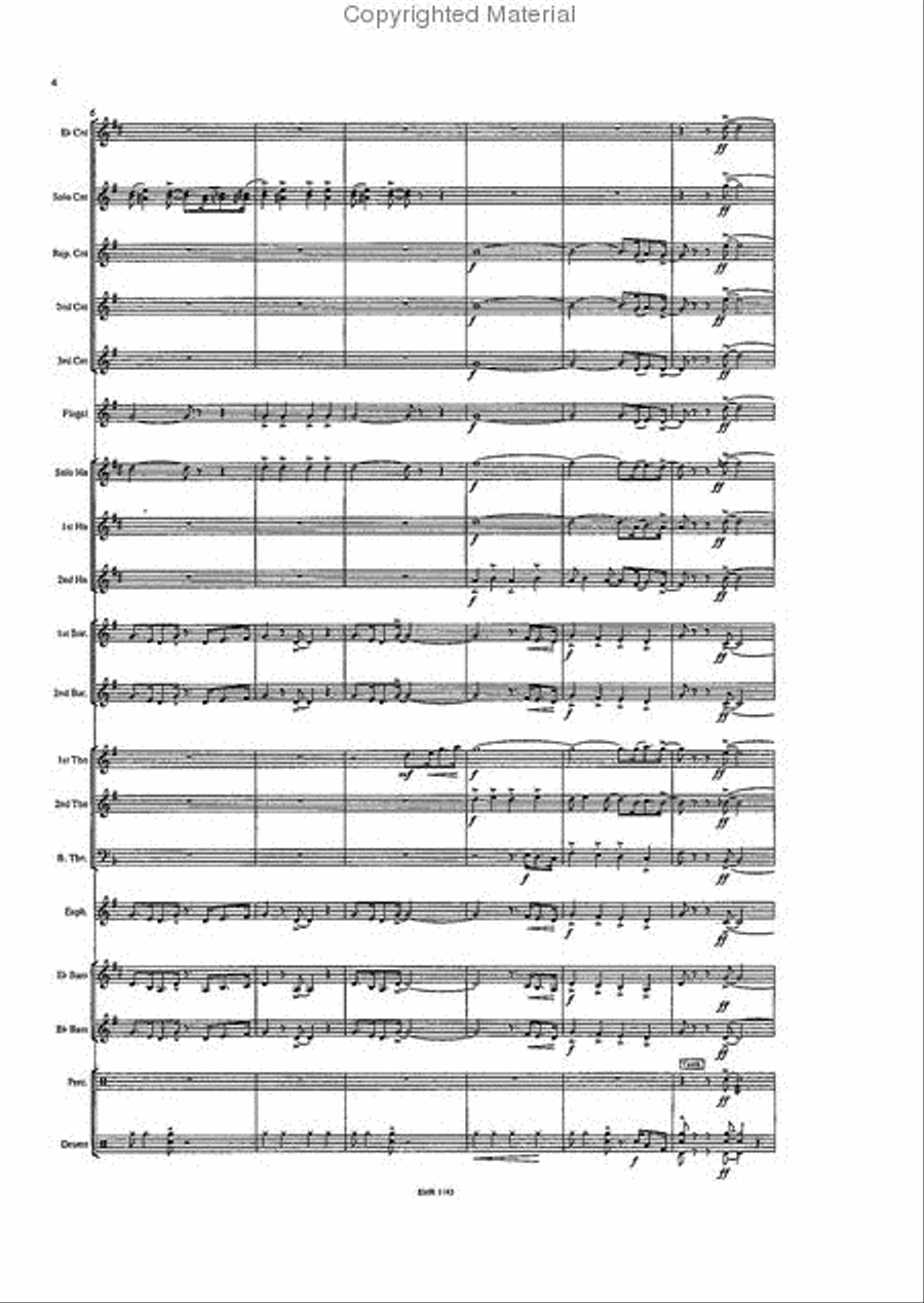 Sweet, Sweet Smile Sweet, Sweet Smile Brass Band scores gallery preview page 4