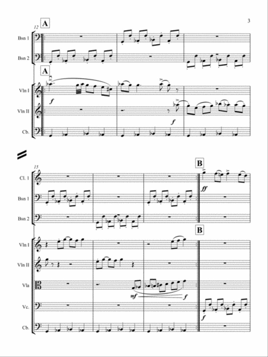 Dance of the Maenads Dance of the Maenads Full Orchestra scores gallery preview page 3