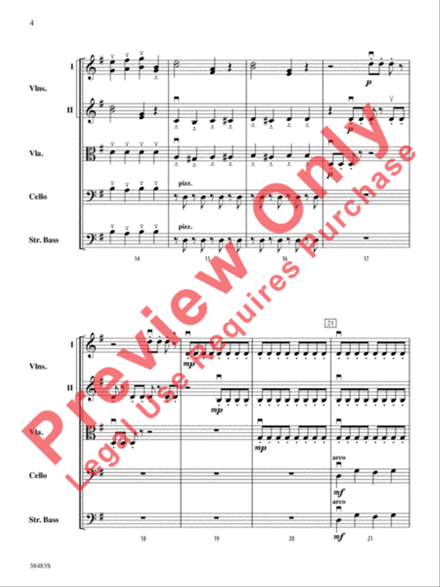 Sprites String Orchestra scores gallery preview page 5