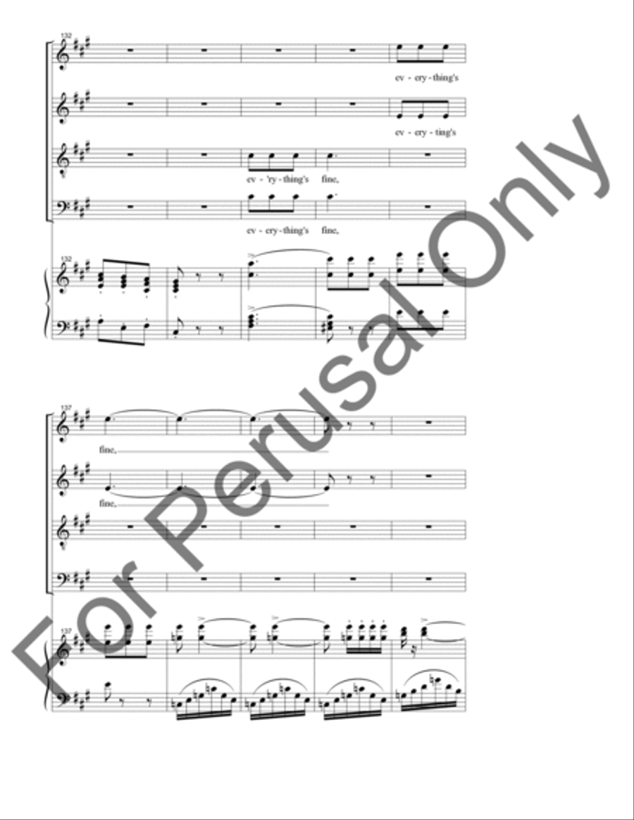 Chorus of the Servants Chorus of the Servants 4-Part scores gallery preview page 19