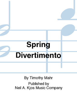 Book cover for Spring Divertimento