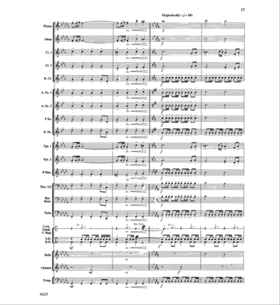 Sirocco Concert Band scores gallery preview page 18