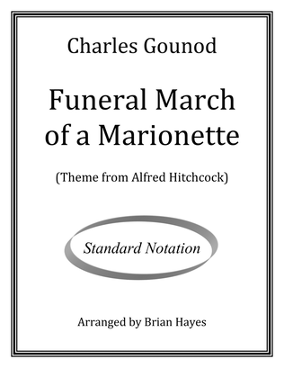 Book cover for Funeral March of a Marionette (Charles Gounod) (Standard Notation)