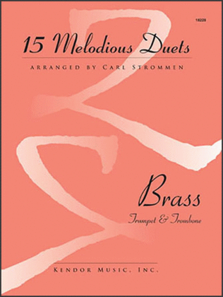 15 Melodious Duets- Trumpet and Trombone