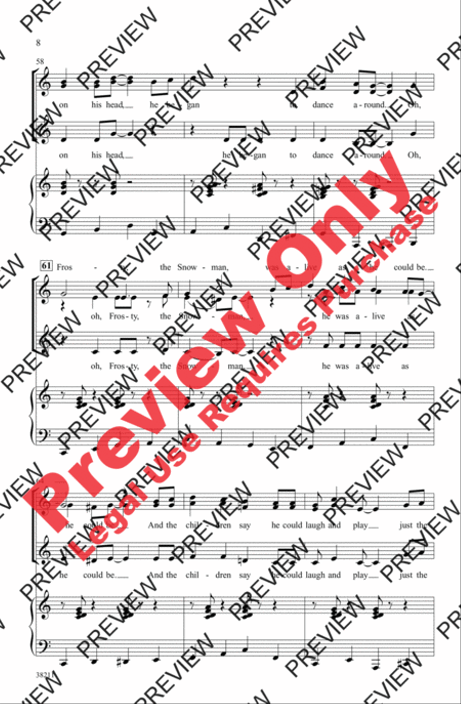 A Winter Blast! Women's Choir scores gallery preview page 8