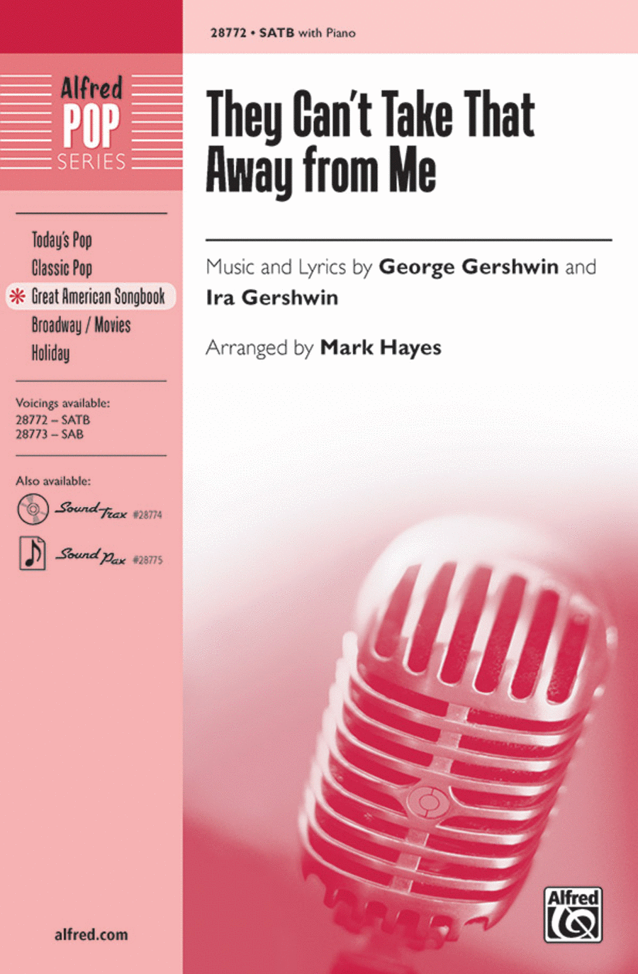 They Can't Take That Away from Me 4-Part scores gallery preview page 1