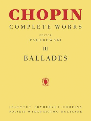 Book cover for Ballades