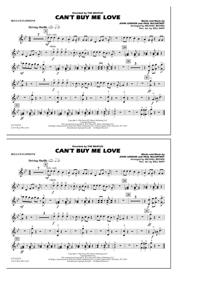Can't Buy Me Love - Bells/Xylophone