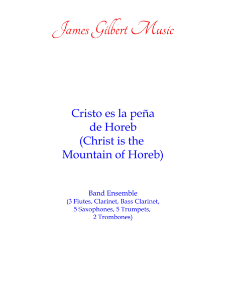 Cristo es la peña de Horeb (Christ is the Mountain of Horeb) image number null