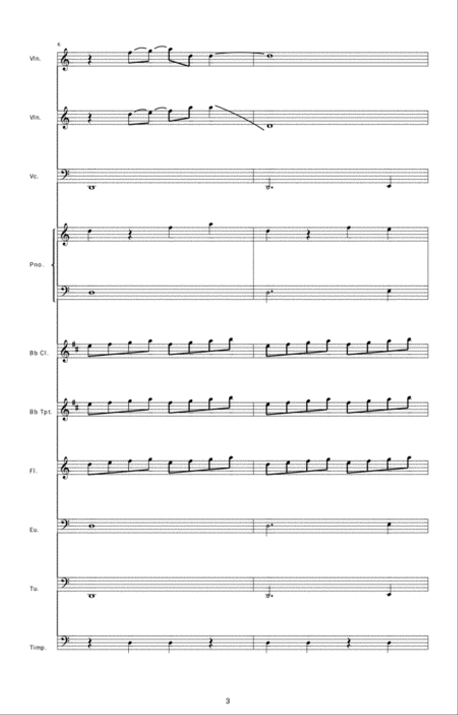 Hallows Eve Large Ensemble scores gallery preview page 3