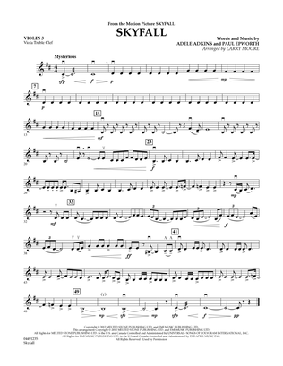 Skyfall - Violin 3 (Viola Treble Clef)