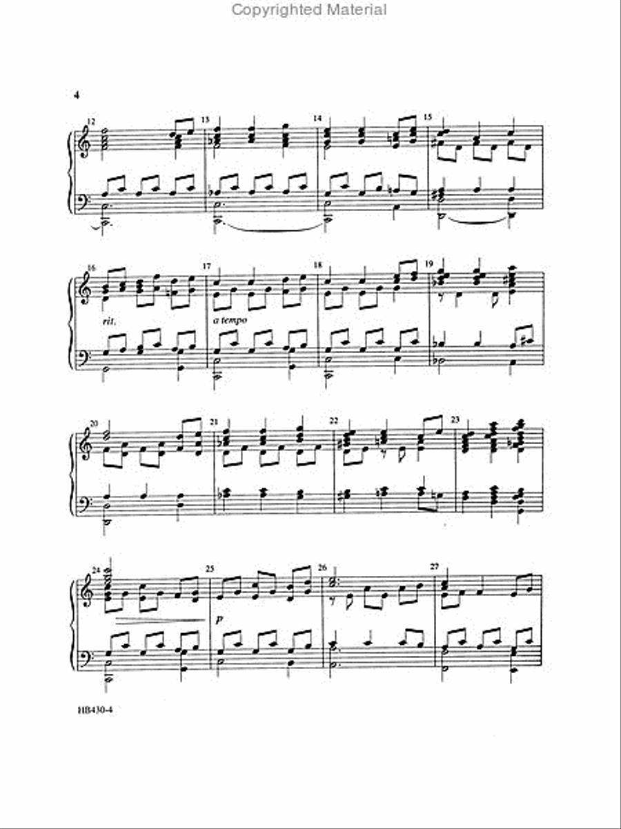 Away in a Manger - Page Away in a Manger - Page 5-Octaves scores gallery preview page 3