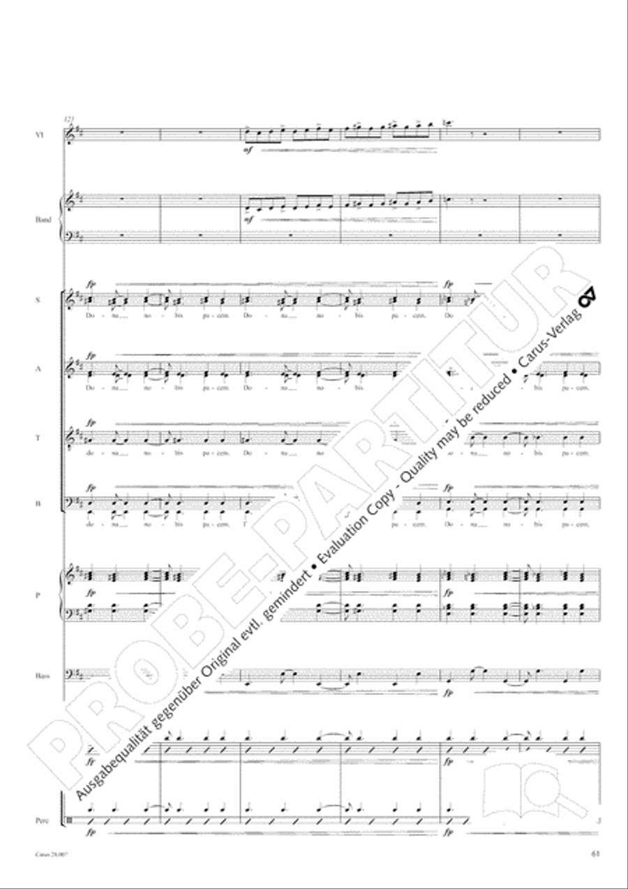 Missa latina Missa latina 4-Part scores gallery preview page 62
