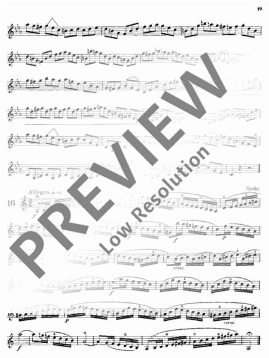 The Masters of the Violin Violin Solo scores gallery preview page 20