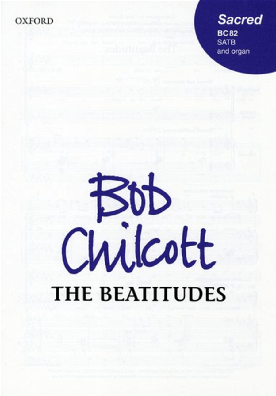 The Beatitudes The Beatitudes 4-Part scores gallery preview page 1