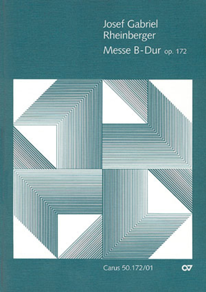 Book cover for Mass in B flat major