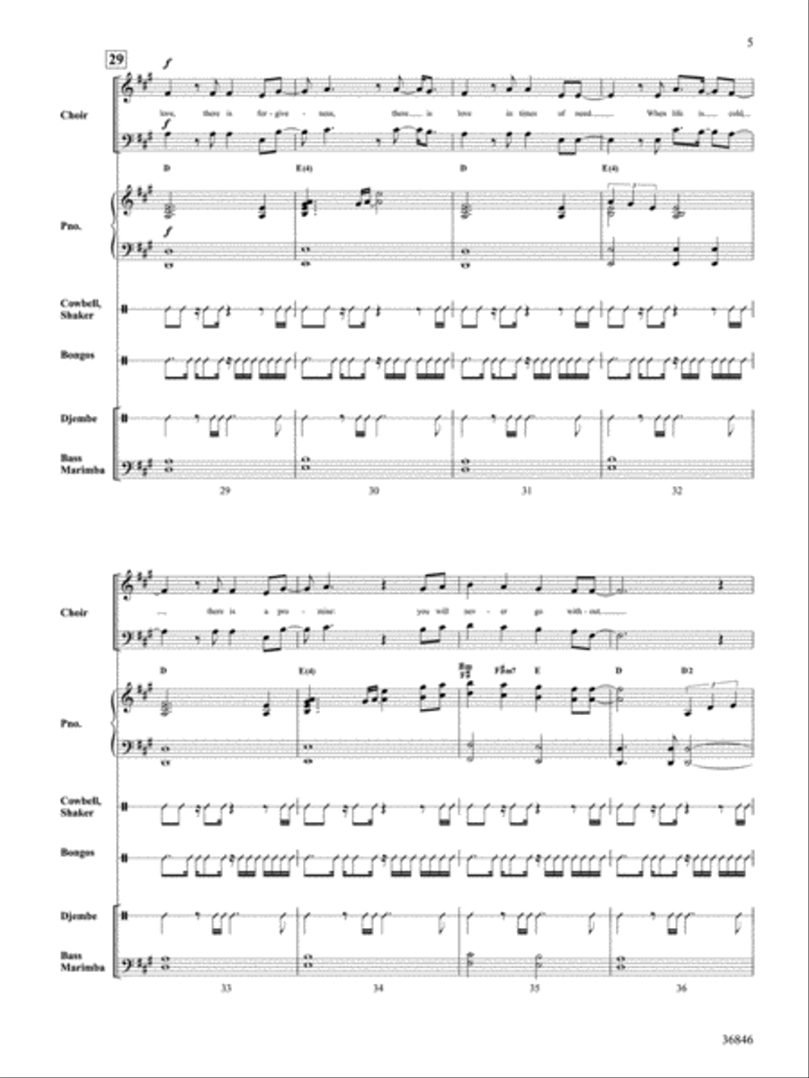 Love Choir scores gallery preview page 6