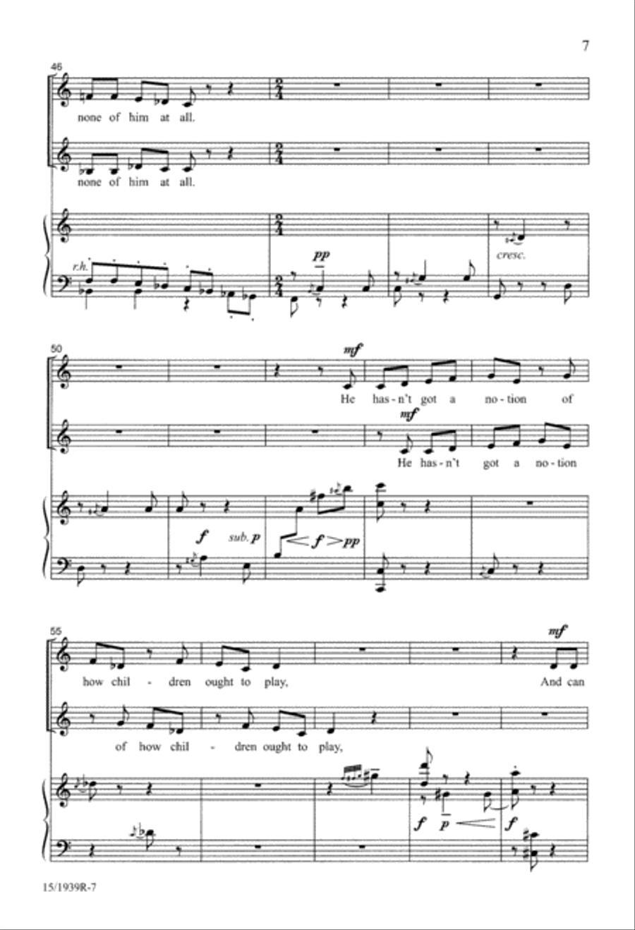 My Shadow My Shadow 2-Part scores gallery preview page 7