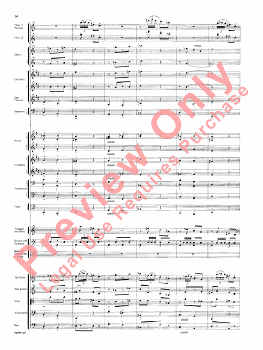 España Cañi Full Orchestra scores gallery preview page 15