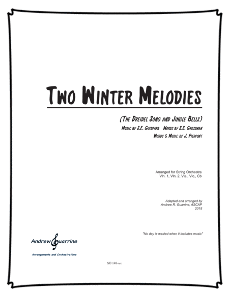 Two Winter Melodies image number null