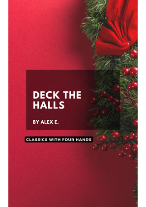 Deck the Halls (Piano 4 Hands)