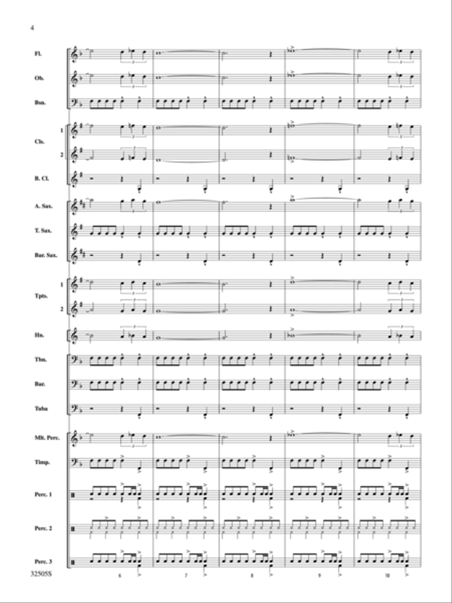 Gimme Some Lovin' Gimme Some Lovin' Concert Band scores gallery preview page 3